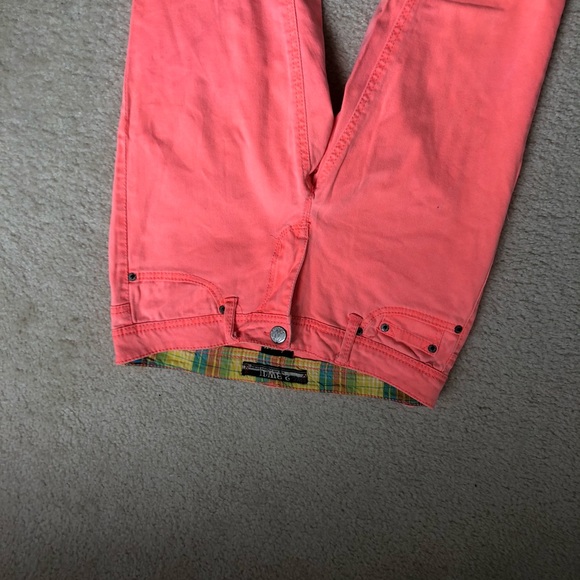 Neon salmon jeans - Picture 2 of 8